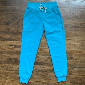 FIGS ZAMORA JOGGERS TEAL XS